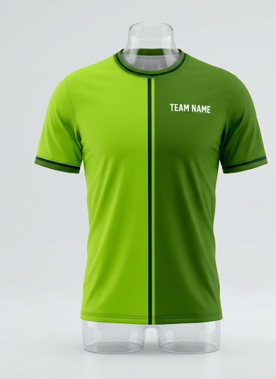 Lime Half Volleyball Jersey