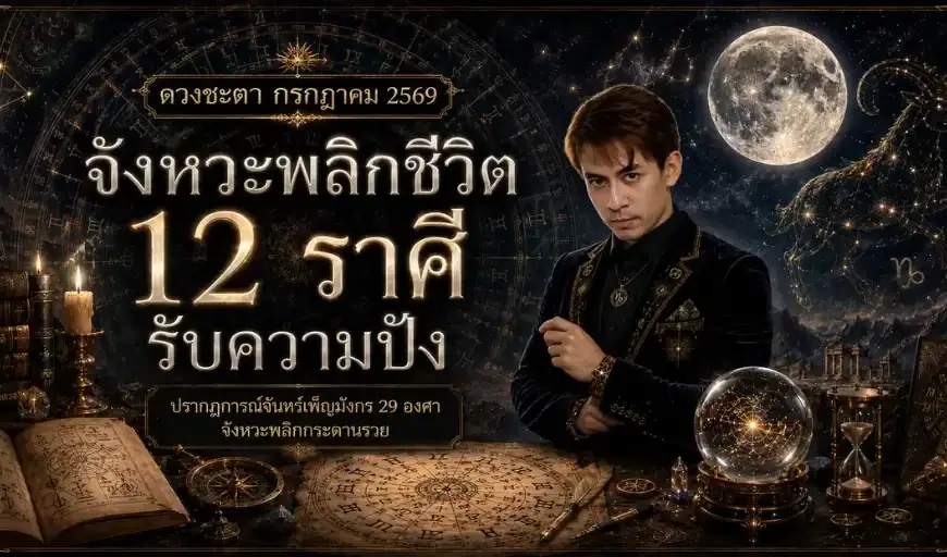 ดวงชะตา 12 ราศี กรกฏาคม 2569