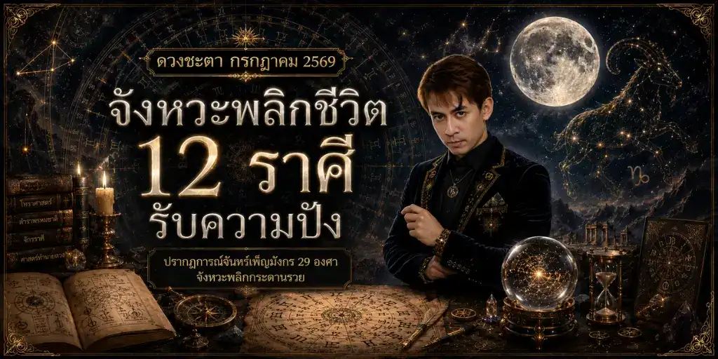 ดวงชะตา 12 ราศี กรกฏาคม 2569