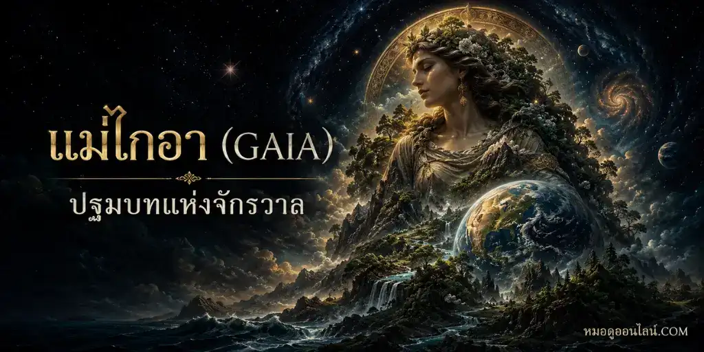 ตำนานแม่ไกอา Gaia เทพีแห่งผืนโลกในเทพปกรณัมกรีก