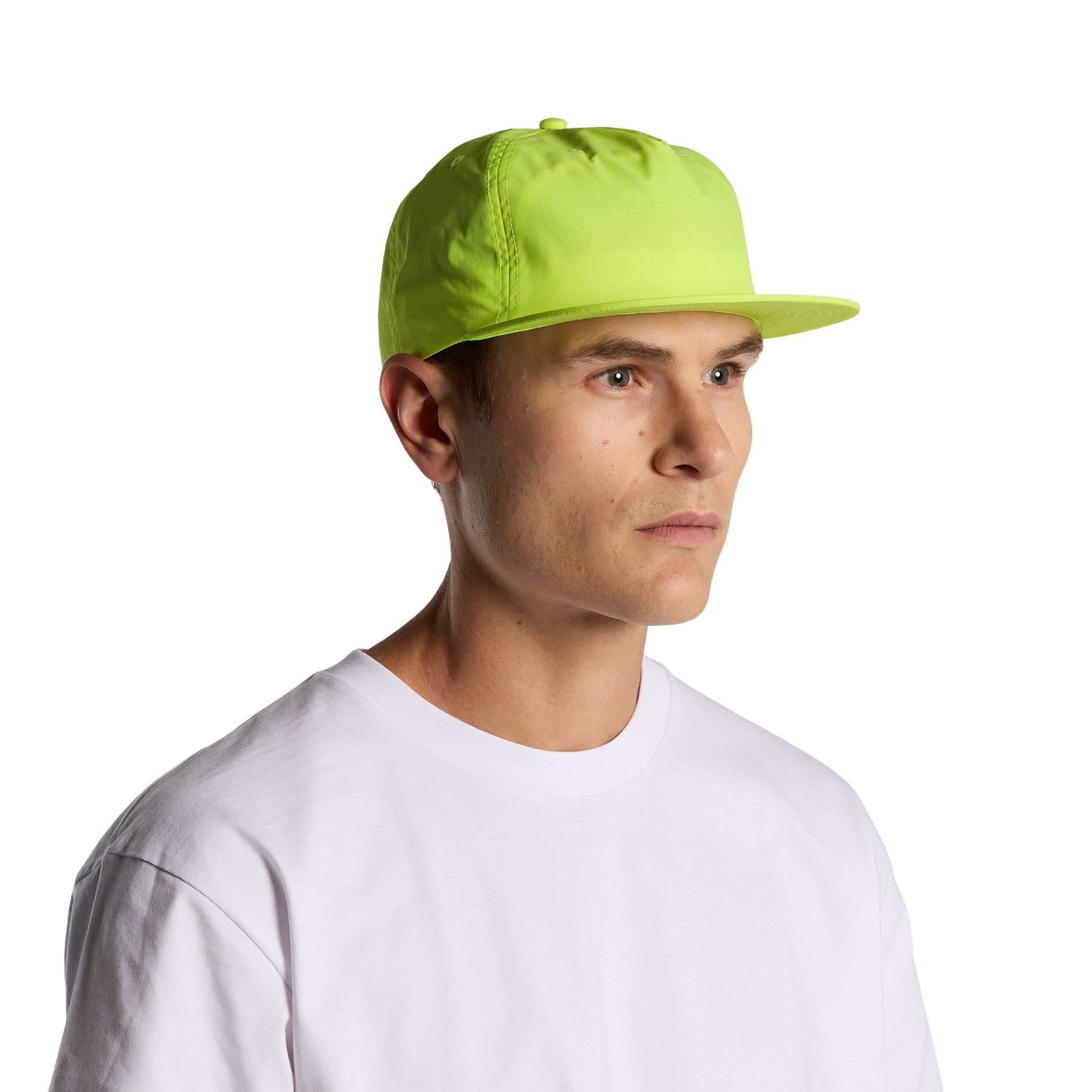 Surf Safety Cap Safety, blank apparel available for custom hi-vis workwear printing at Xpress Tees