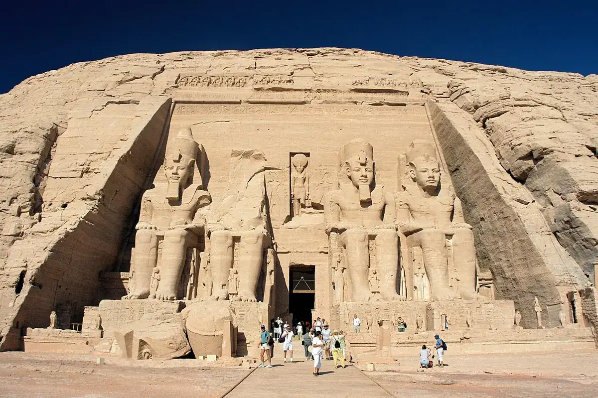 Abu Simbel Temples in southern Egypt