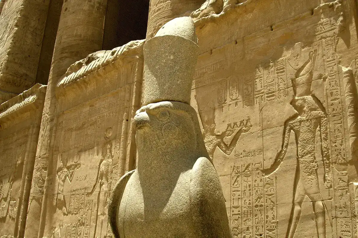 Falcon statue of Horus