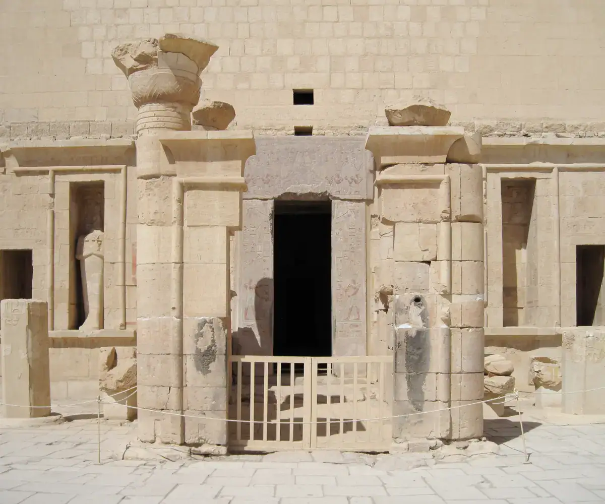 Sanctuary of Amun-Re inside Hatshepsut Temple