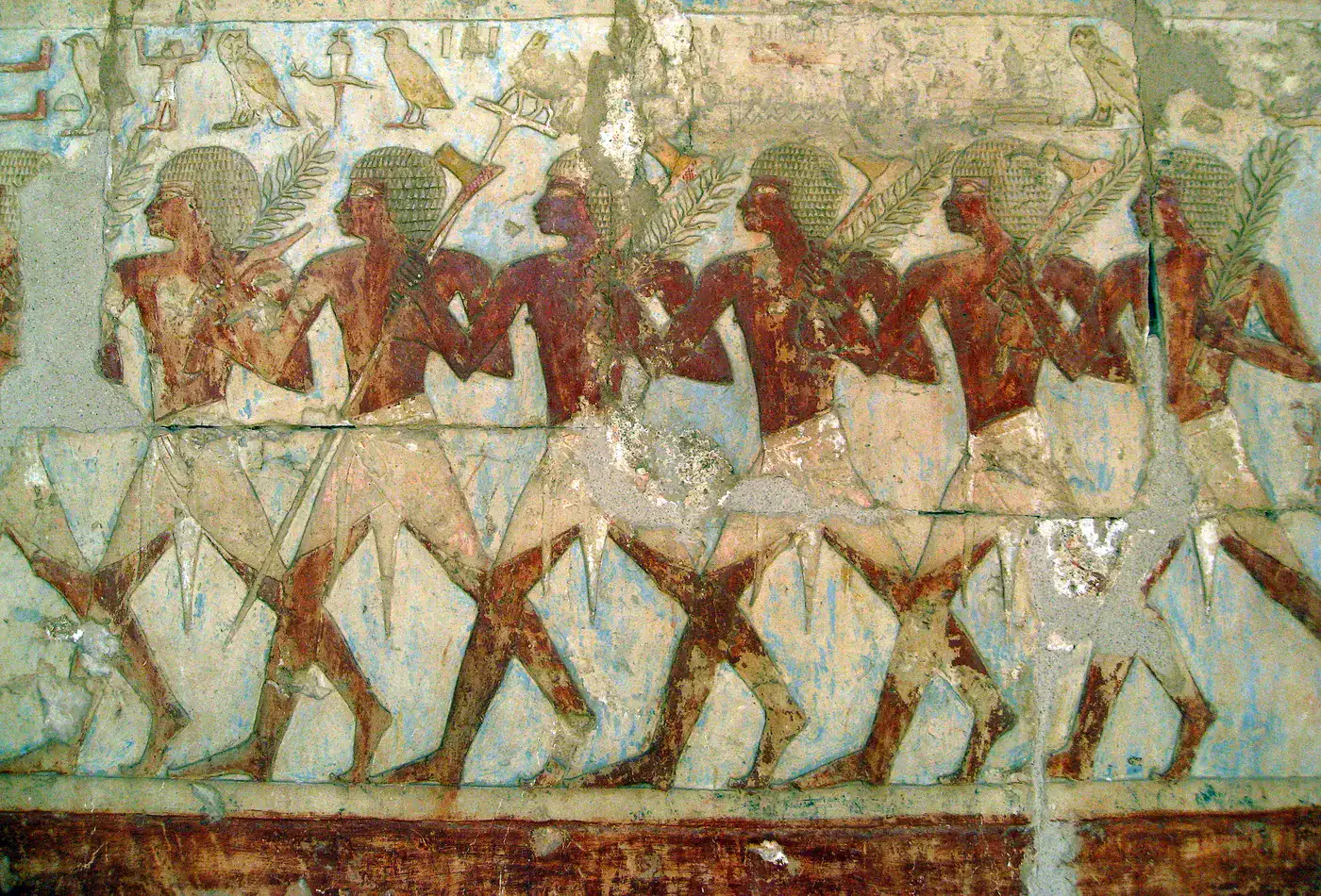 Hatshepsut Temple relief of the Punt expedition