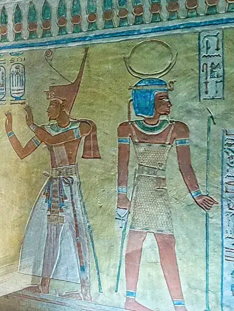 QV44 reliefs