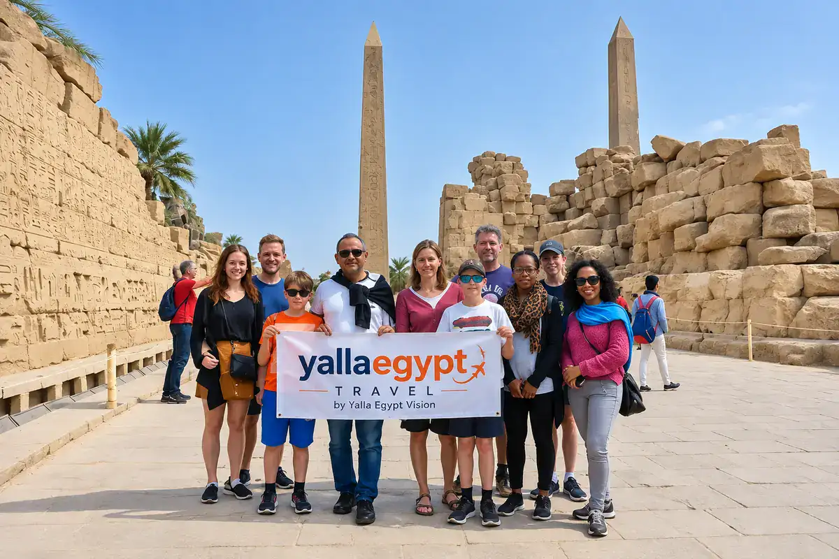 Luxor Day Tours with Yalla Egypt Travel at Karnak Temple