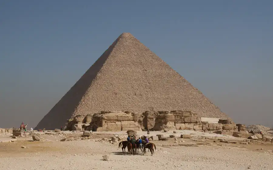 Great Pyramid of Khufu at the Pyramids of Giza