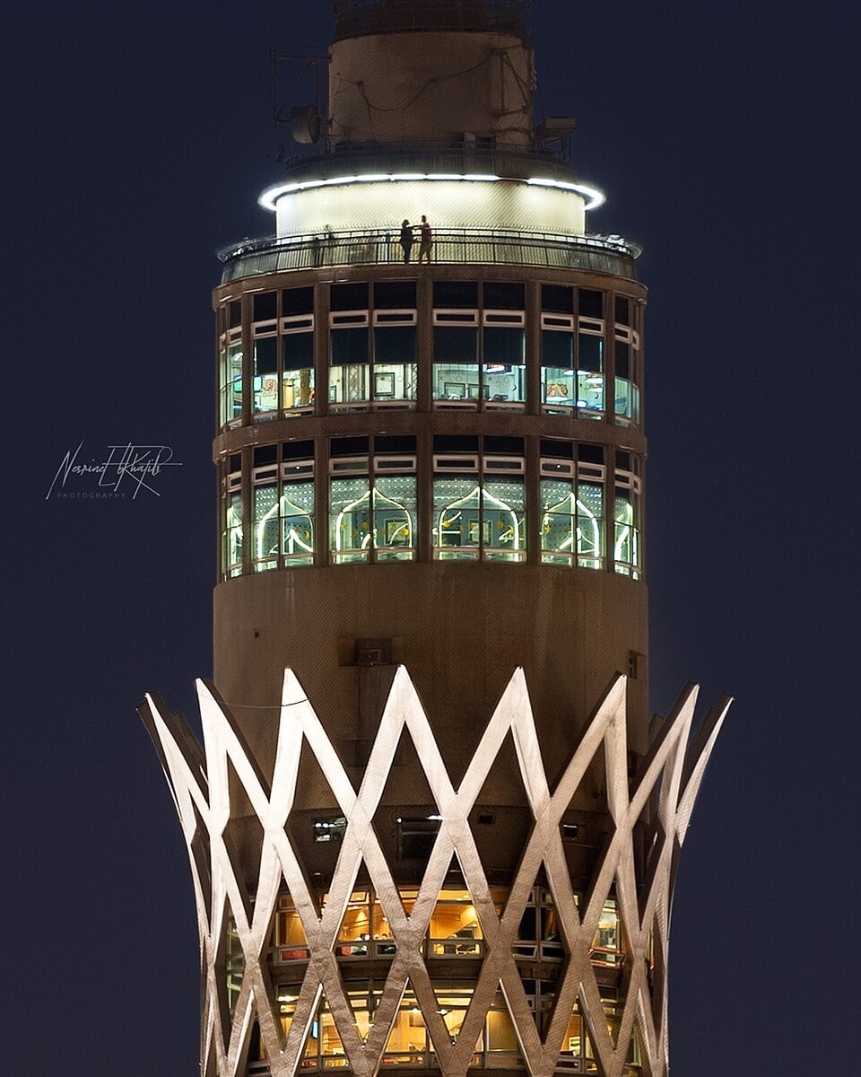 Cairo Tower, one of the landmarks included on the Cairo day tour