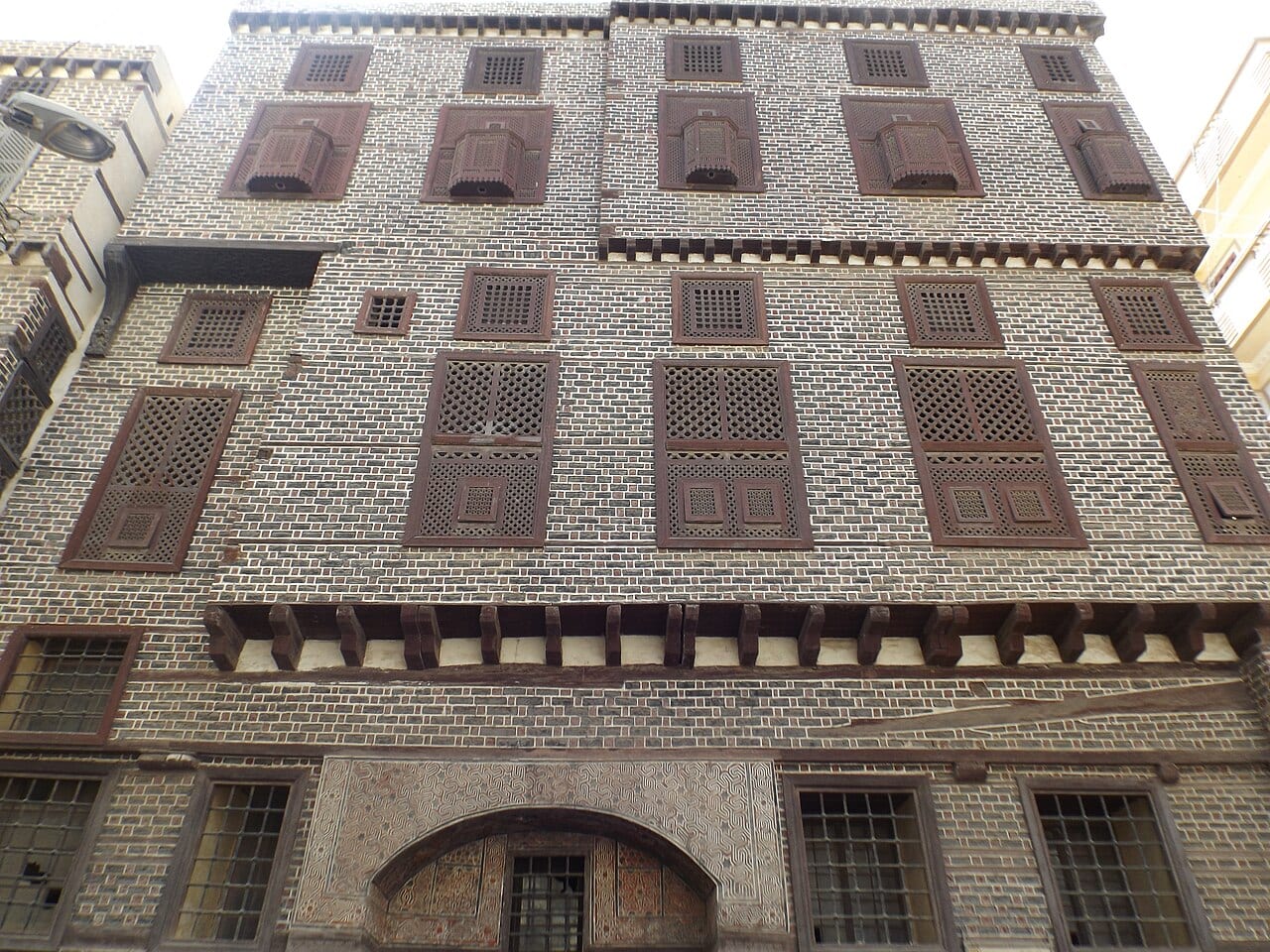 Historic Ottoman-era houses in Rosetta, Egypt