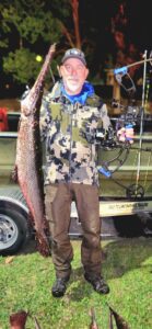 Bow fishing in Florida
