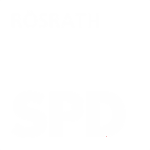 SPD logo negativ