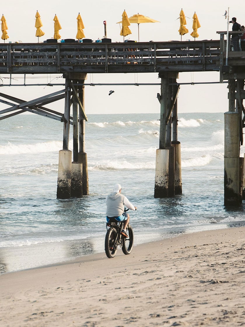 Chasing the waves in the sand sea: the poetry and wildness of beach electric bikes