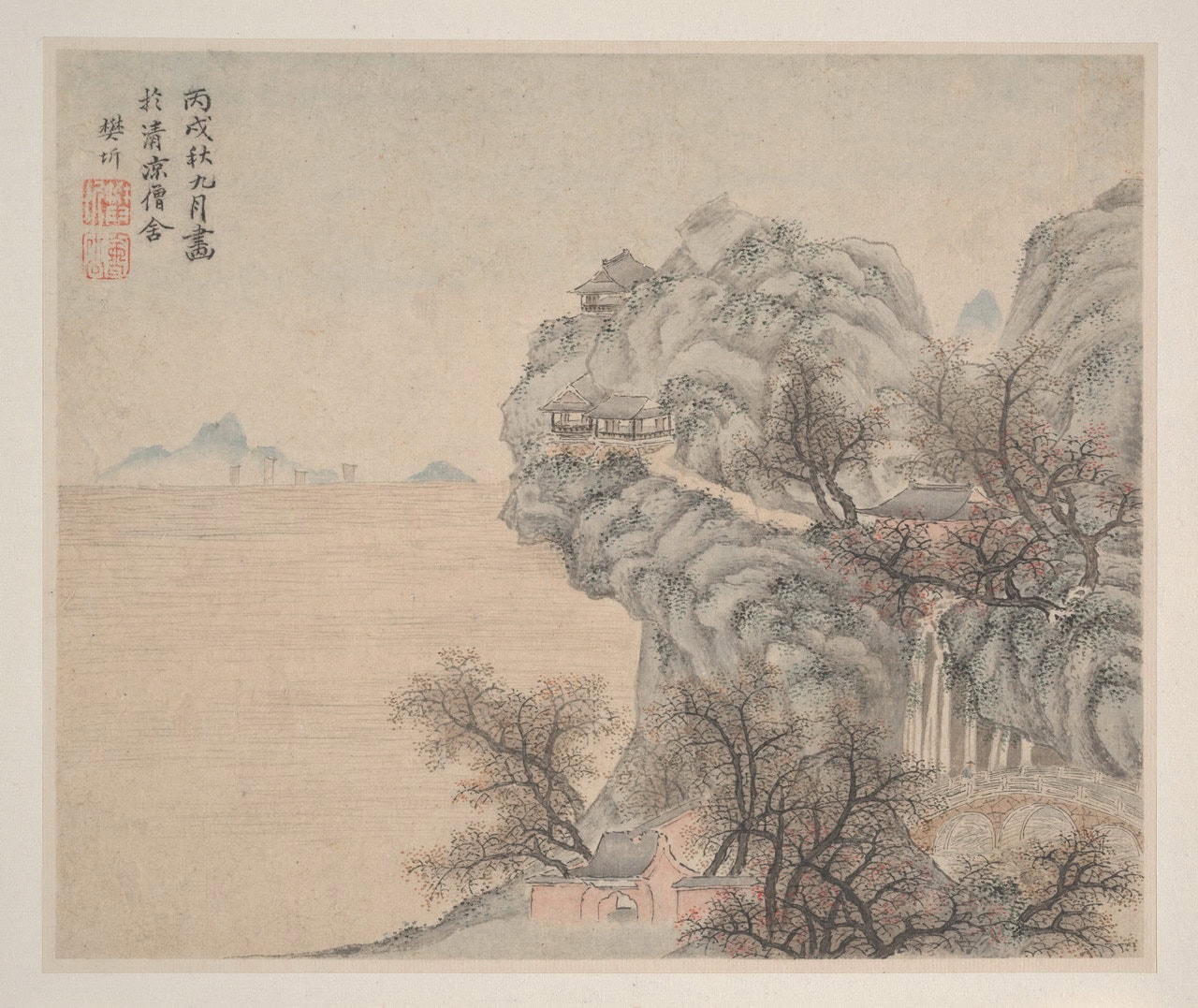 山水册页 | 清代/樊圻