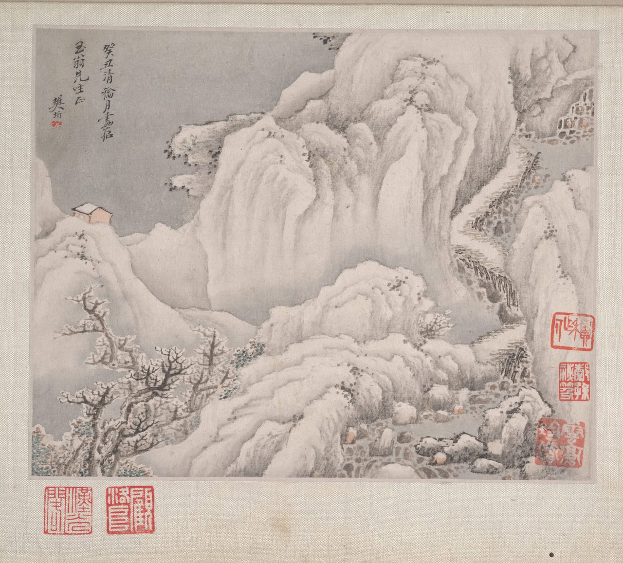 为玉翁作山水图册 | 清代/樊圻