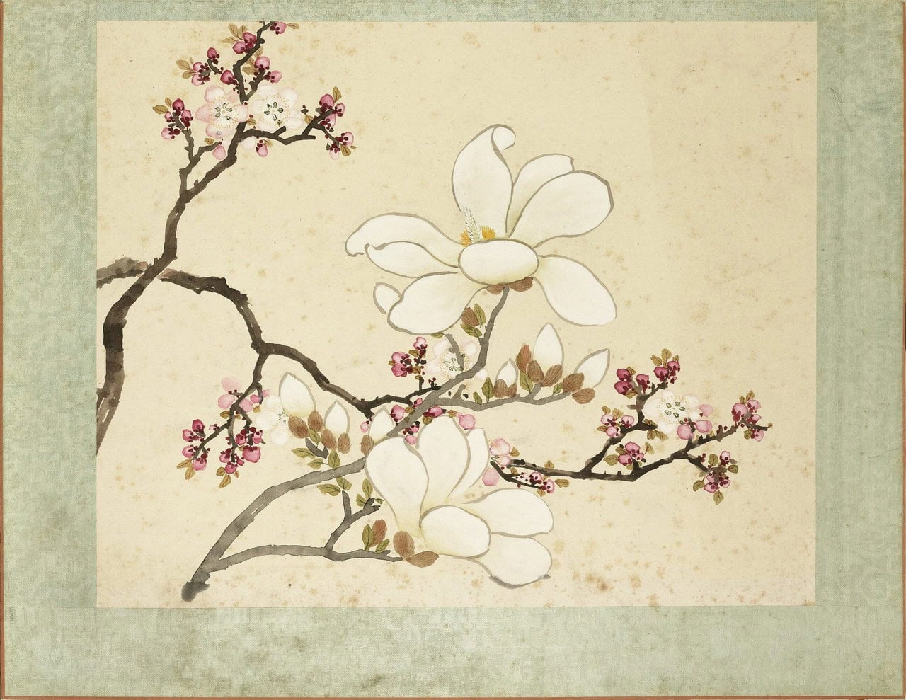 十二月花神册 | 清代/沈振麟