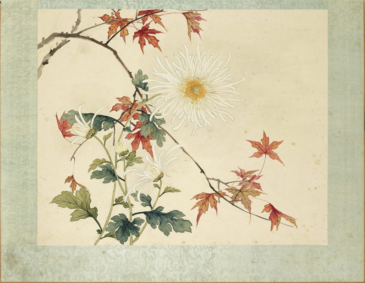 十二月花神册 | 清代/沈振麟