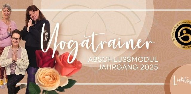 3 wunderbare neue Yogatrainerinnen