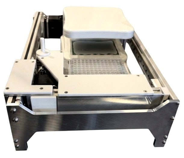 zenCELL owl SCAN – motorized XY+Z stage for 96-well and 384-well live cell imaging