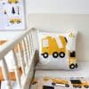 Sierkussen kinderkamer voertuigen