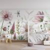 Fotobehang Fabulous Flowers kinderkamer fotobehang babykamer fotobehang