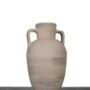 medium terracotta vase with a rustic finish with handles from Mulberry Home India