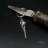 BIRD SKULL earring, alternative style