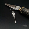 BIRD SKULL earring, alternative style