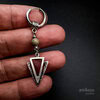 triangle spike earring,greek triangle aerring