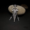 death valley earring,rocker earring,biker earring,skull earring