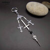ear weight,three crosses earring,gothic earring