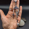 ear weight,three crosses earring,gothic earring