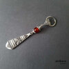 Carnelian earring,tribal celtic earring