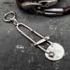 Boho earring,tribal earring,samurai sword earring