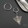 inca triangle earring