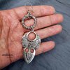 very long tribal earring
