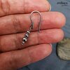 minimalist spheres earring
