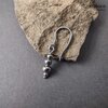 minimalist spheres earring