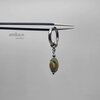 dzi agate earring