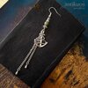 Boho earring,anchor earring
