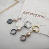 pearl earring,baroque pearl earring