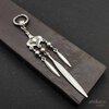 long tribal dangle earring