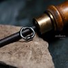 stainless steel hoop with bead