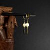 pearl earring,baroque pearl earring