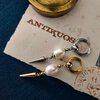 pearl earring,baroque pearl earring