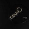 skull and chains mens earring