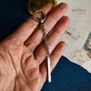 long bar chain earring