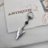 feather earring,turquoise jasper earring