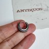 kraken hoop earring