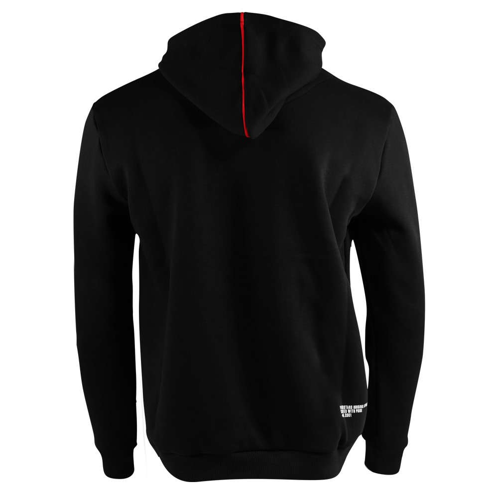 POKERSTARS RED THREAD BLACK HOODIE - Image 2